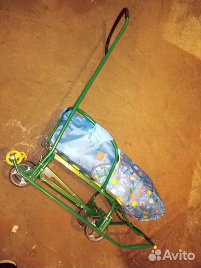 Санки с колесами