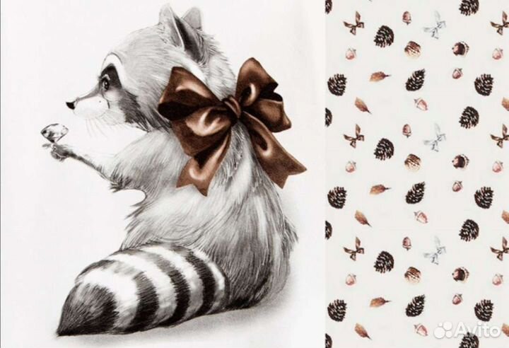 Трикотаж, ткань, футер с начесом 2-х и 3-х нитка