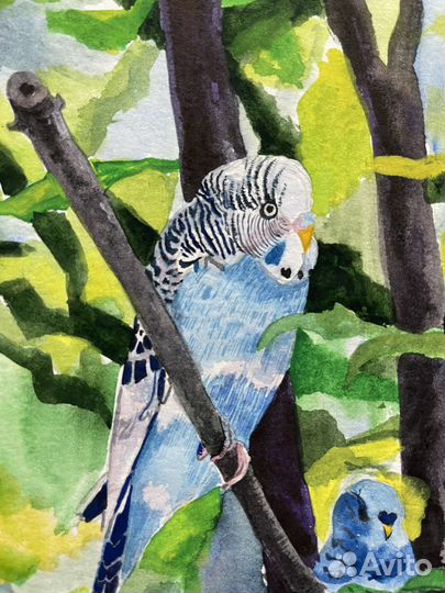 Картина акварелью