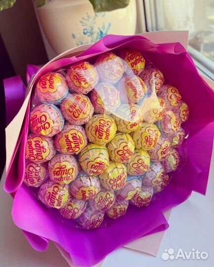 Сладкие букеты из конфет