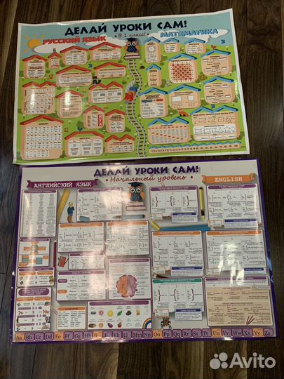 Плакаты для 1 классника