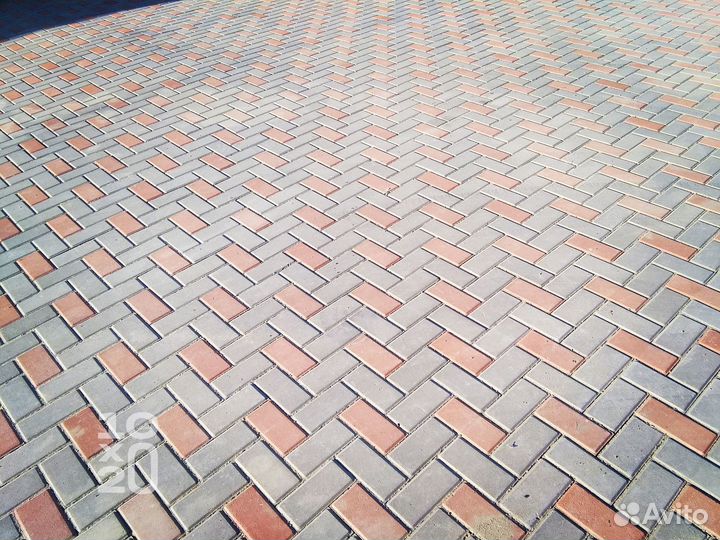 Тротуарная плитка, брусчатка, бордюры