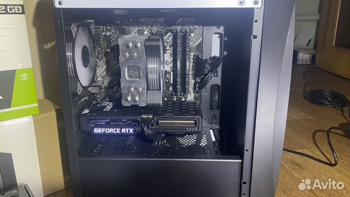 Новый Ryzen 5 5600, RTX 3060 12gb, SSD M2 500gb