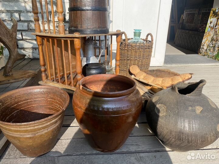 Горшки, корчаги, крынки старинные