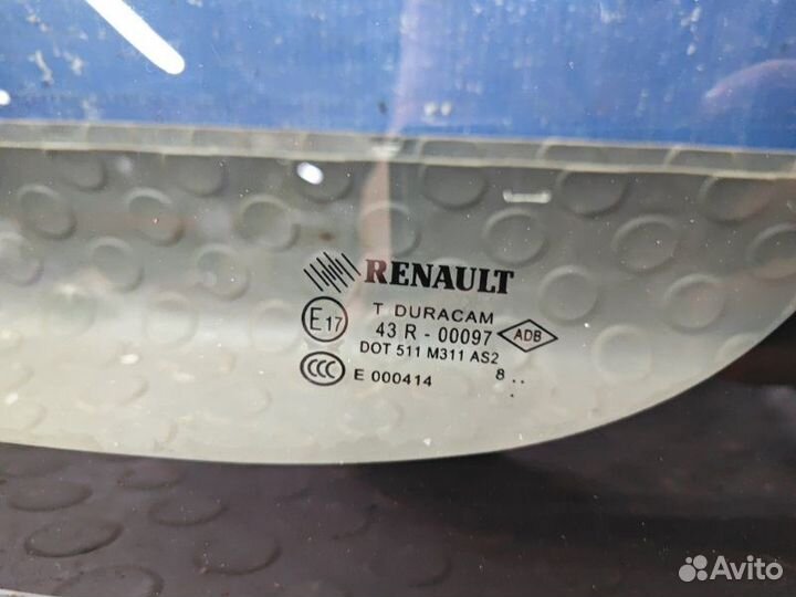 Стекло заднее правое Renault Dokker