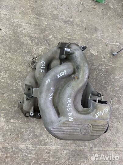 Впускной коллектор bmw E36 M43 1.8