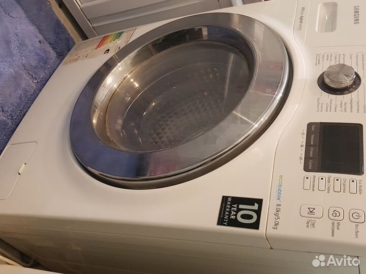 Стиральная машина Samsung eco bubble 8 кг