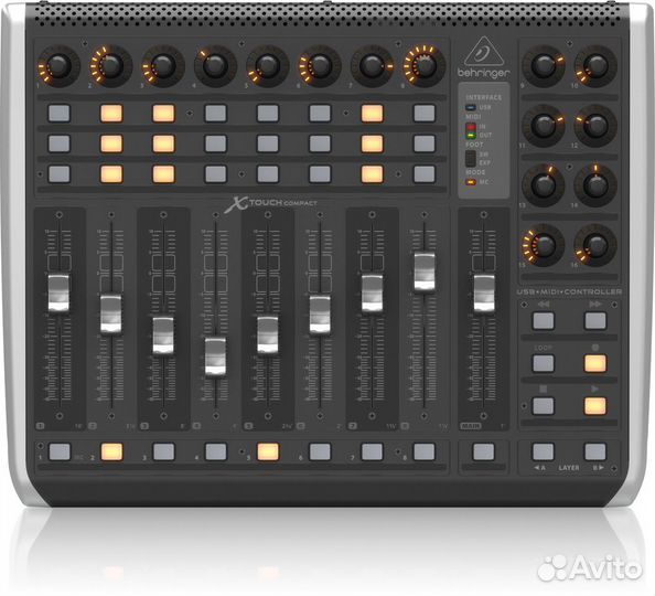 DJ-контроллер Behringer X-touch compact