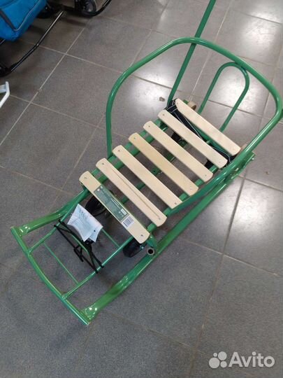 Санки Тимка 5 универсал Оливковый цвет