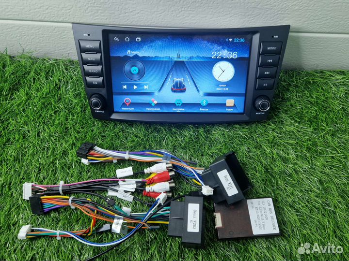 Магнитола Андроид шгу 2гига Мерседес w211 canbus