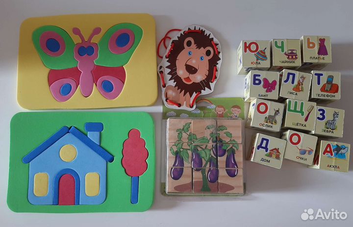Развивающие игрушки от 1 года пакетом