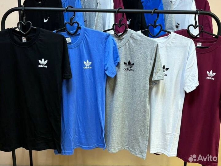 Футболка Adidas мужская хлопок