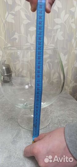 Ваза бокал на ножке