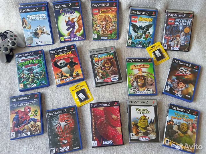 Оригинальные игры PS2