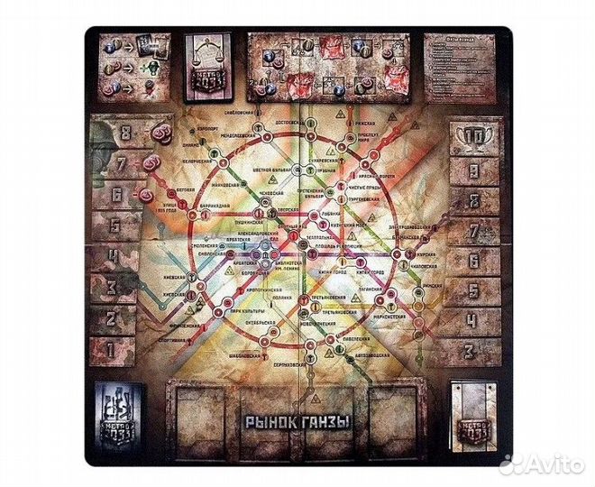 Настольная игра Метро