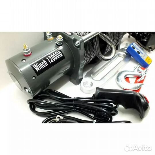 Лебедка Электрик Винч 12000 (5,5т) кевлар