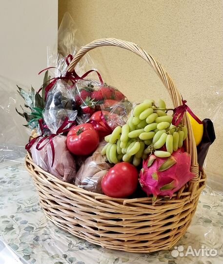 Подарочная фермерская корзина Дари Красиво