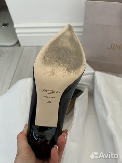 Туфли jimmy choo 39 размера чек есть
