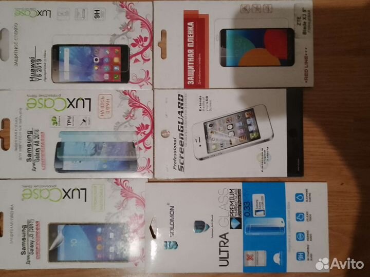 Защитные стекла для телефонов