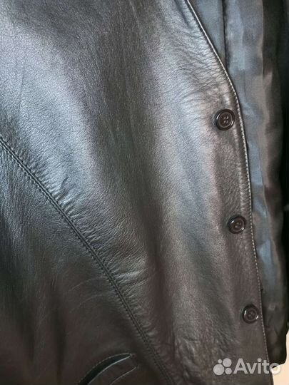 Жилетка кожаная мужская 52 р-р Испания