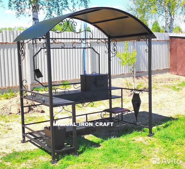 Мангал кованый