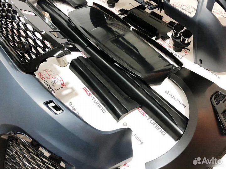 Обвес с крыльями Range Rover Sport SVR 13-17г