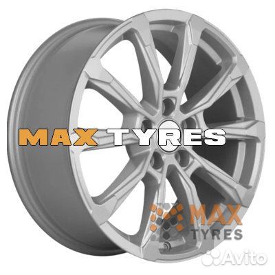 Khomen Wheels KHW1808 (Jac/Москвич 3) F-Silver 7.5