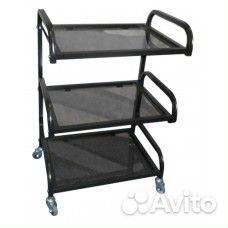Тележка косметологическая металлическая