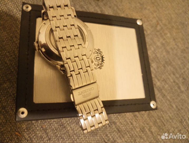 Часы мужские механические с автоподзаводом orient