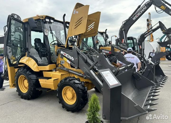 Экскаватор-погрузчик Weichai Heavy WL468-II, 2023