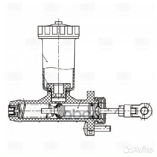 Цилиндр главн. сцеп. для а/м УАЗ 3163 Patriot