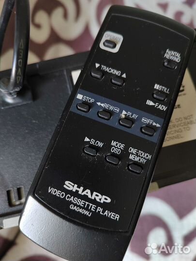 Видеомагнитофон sharp