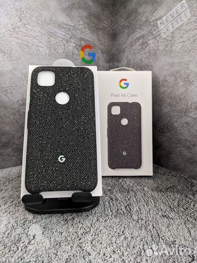 Google Pixel 4a fabric case, black,запечатанный