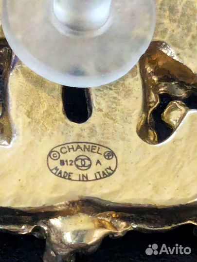 Серьги Chanel, оригинал