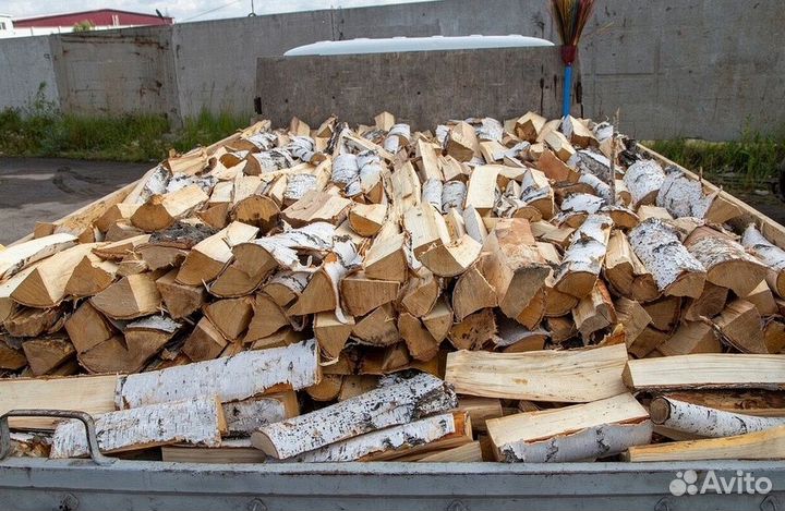 Сухие березовые дрова