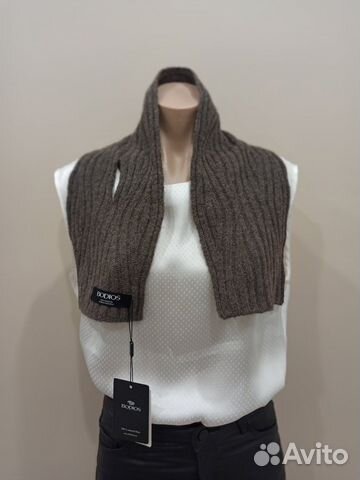 Шапка и шарф из натуральной шерсти Gobis sun