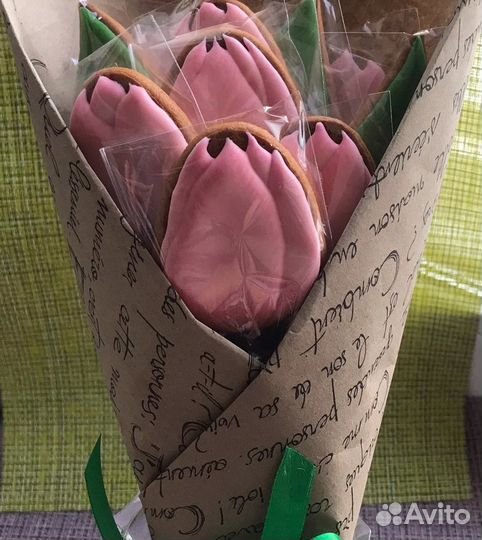 Пряничные букеты на 8Марта, День рождения