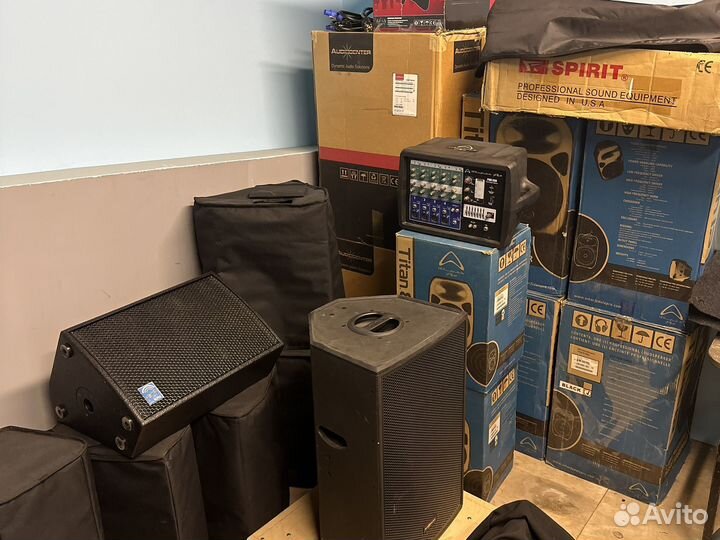 Вагон звука Dynacord Crown Сабы Сателиты