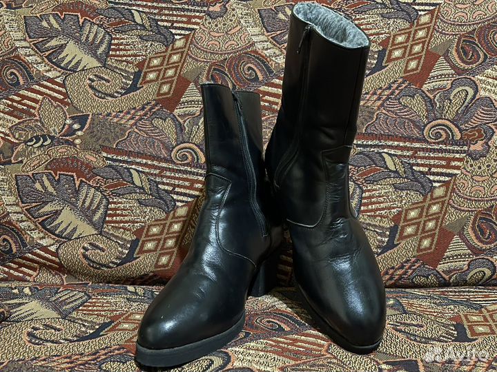 Ботинки мужские кожаные зимние тёплые 42 размер ру