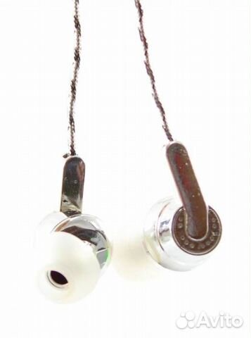 Наушники SP-005 с микрофоном, Серебро