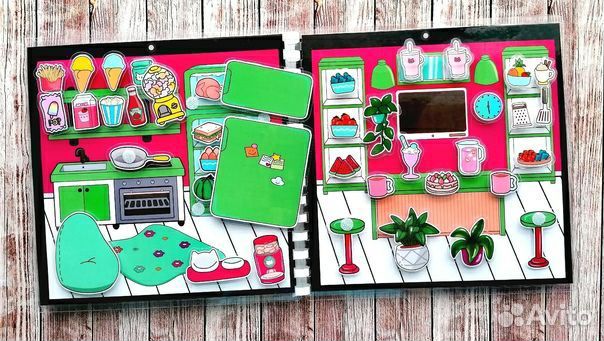 Тока Бока альбом на липучках