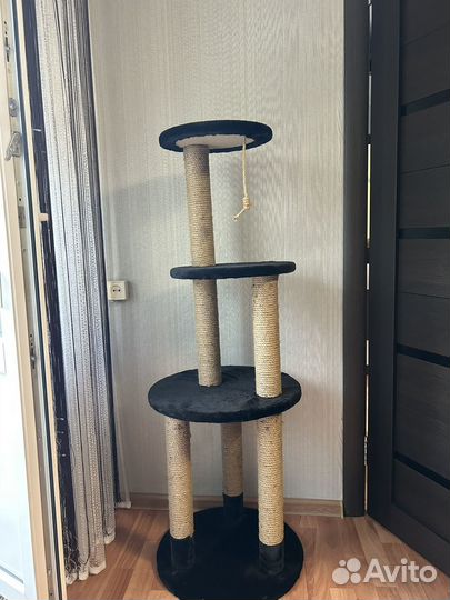 Когтеточка новая с лежанкой