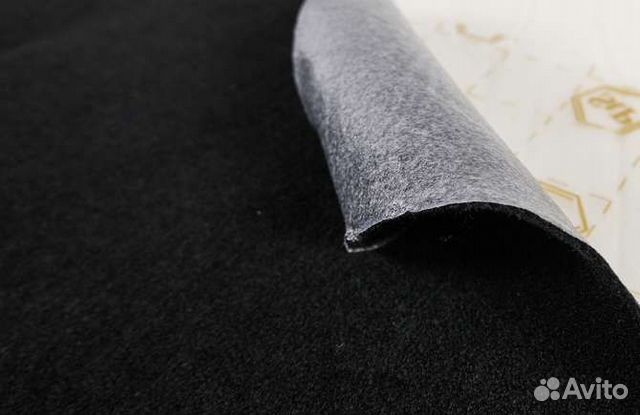 Карпет StP самоклеющийся черный