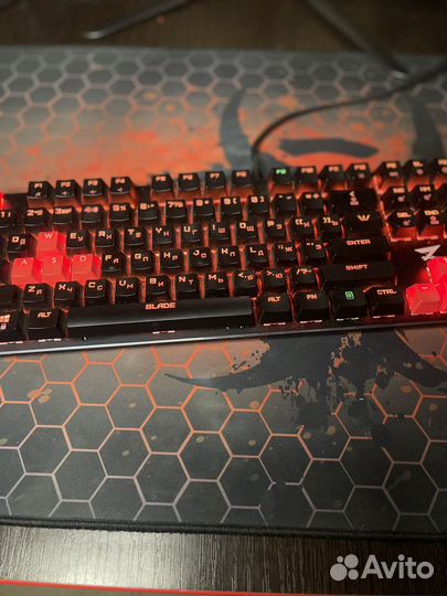 Механическая клавиатура ZET Blade, Kailh Red