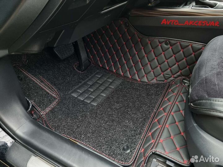 5D Коврики Toyota Camry V70 V50 V40 крас