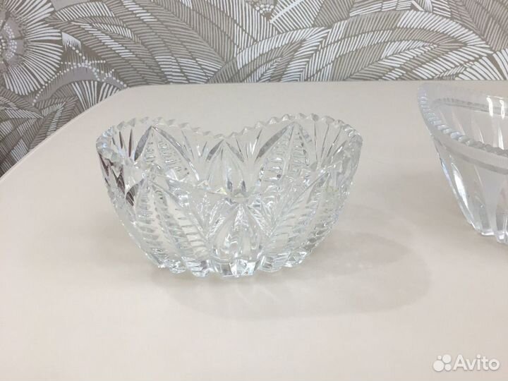 Ваза хрустальная