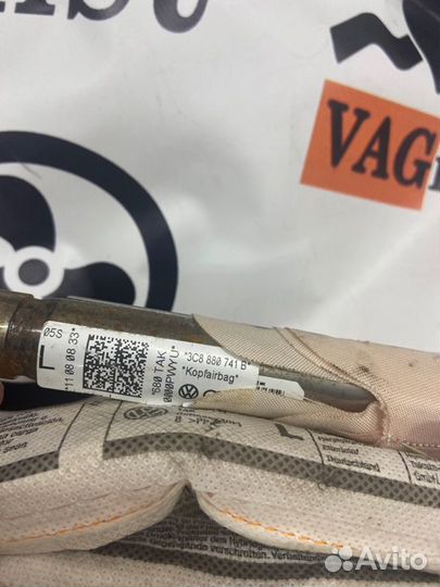 Подушка безопасности боковая левая Vw Passat CC