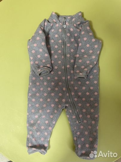 Флисовая поддева 74 baby go