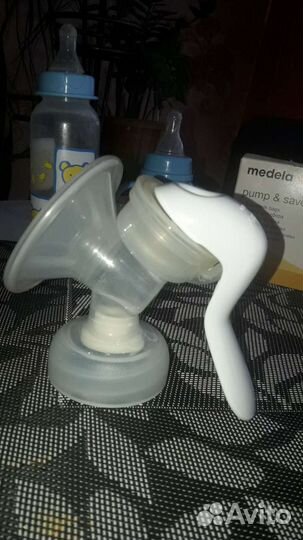 Молокоотсос + Набор бутылочек + Пакеты для хранени