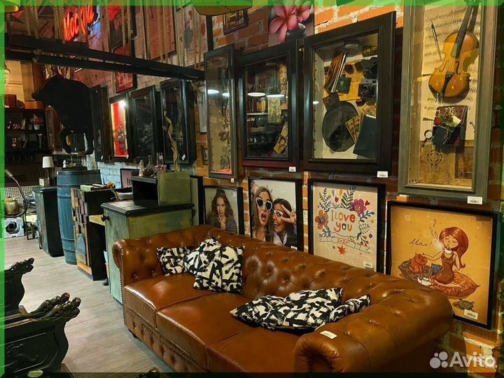 Свет и декор для кафе